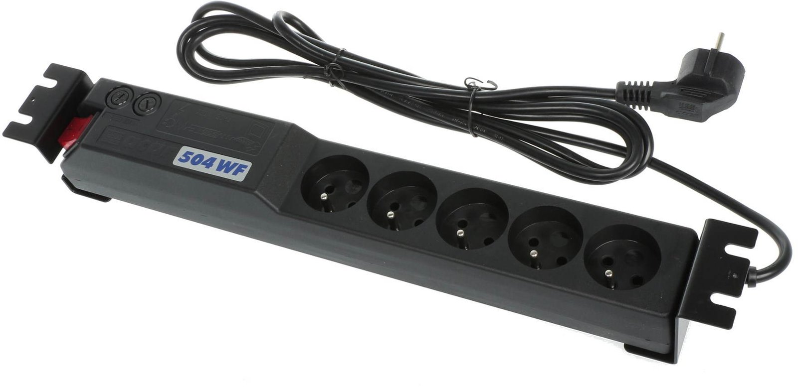 Rozvodný panel ACAR 19" 1.5U černý