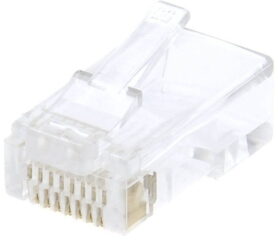 100-pack,Datacom RJ45, CAT5E, UTP, 8p8c, na drát