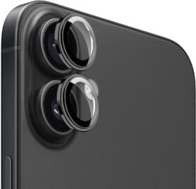 Mobile Origin Easy Lens Guards Black iPhone 16 / 16 Plus