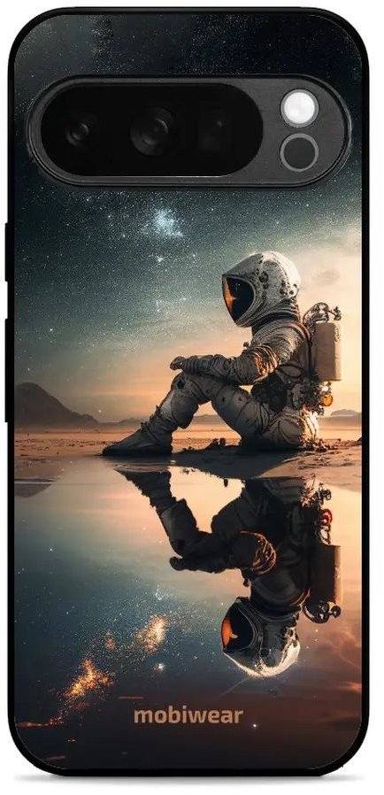 Mobiwear Glossy lesklé pouzdro na Google Pixel 10 Pro astronaut