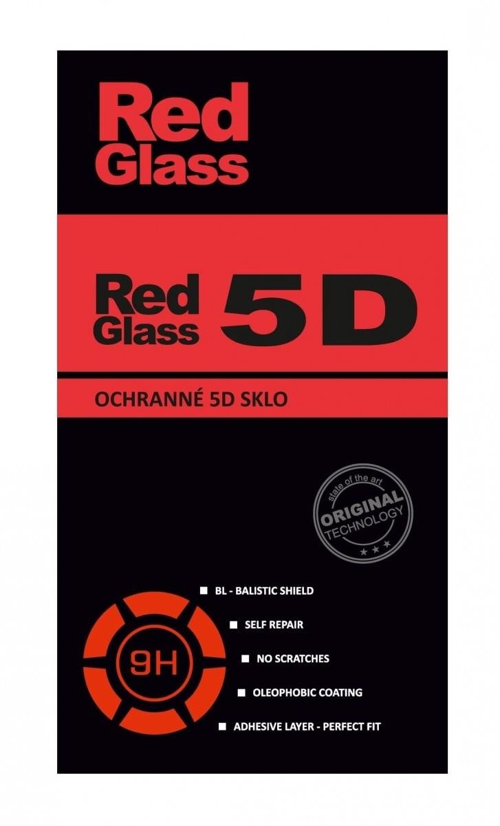 RedGlass Tvrzené sklo iPhone SE 2022 5D černé 87907