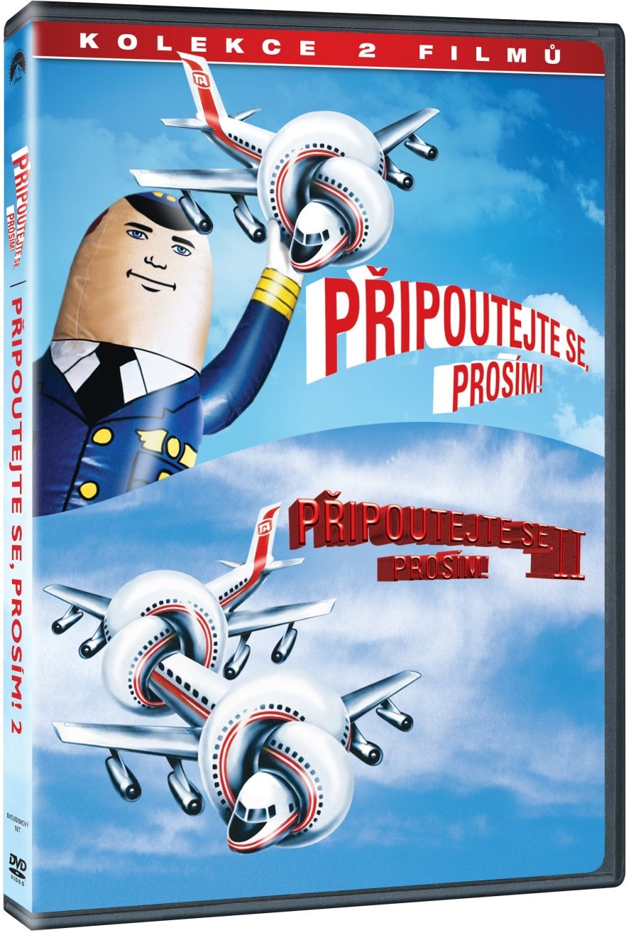 Připoutejte se, prosím! 1+2 2DVD - DVD