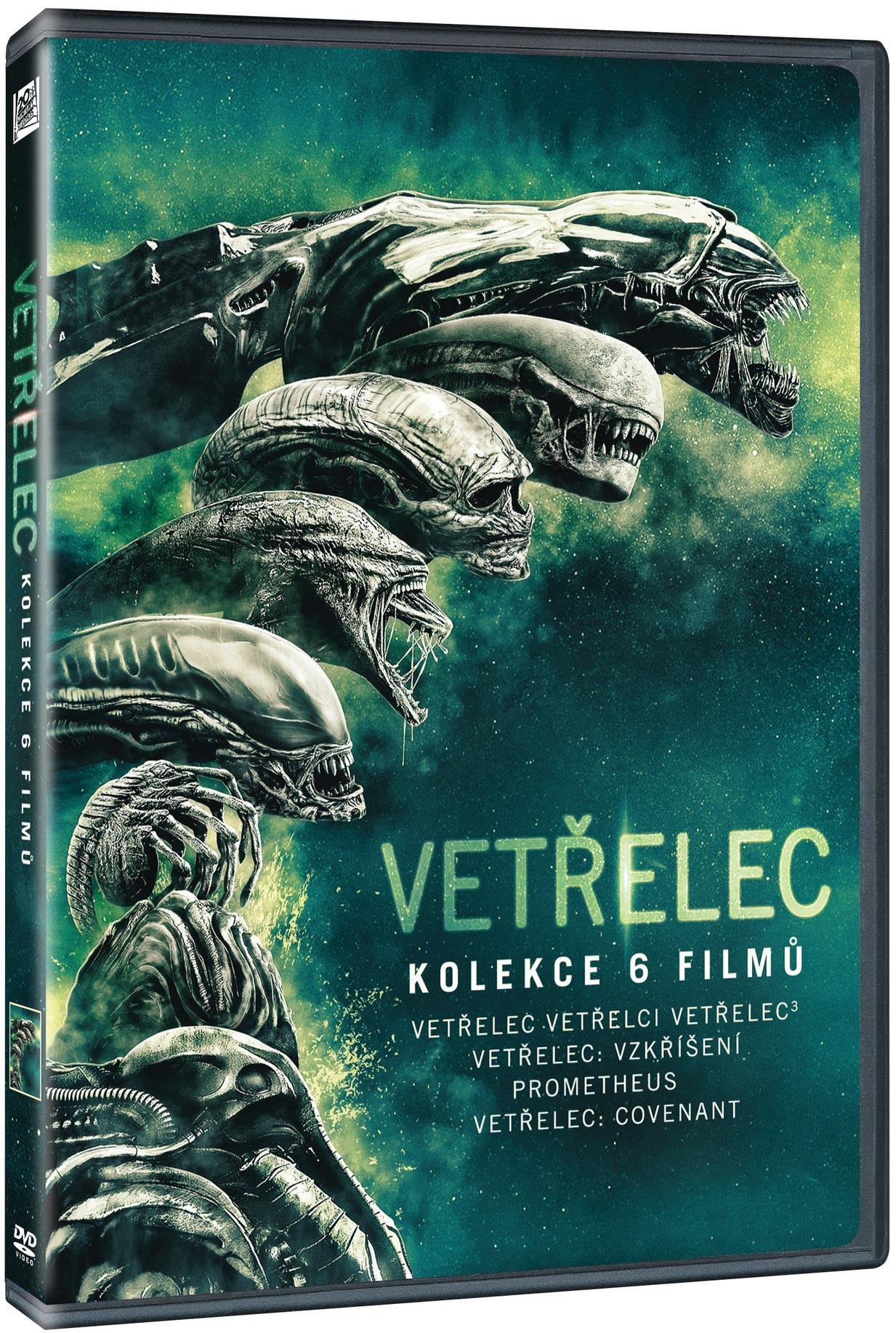 Vetřelec: Kompletní kolekce / Alien Collection 6 disků - DVD