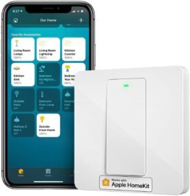 Meross Smart Wi-Fi Wall Switch 2 way Touch Button