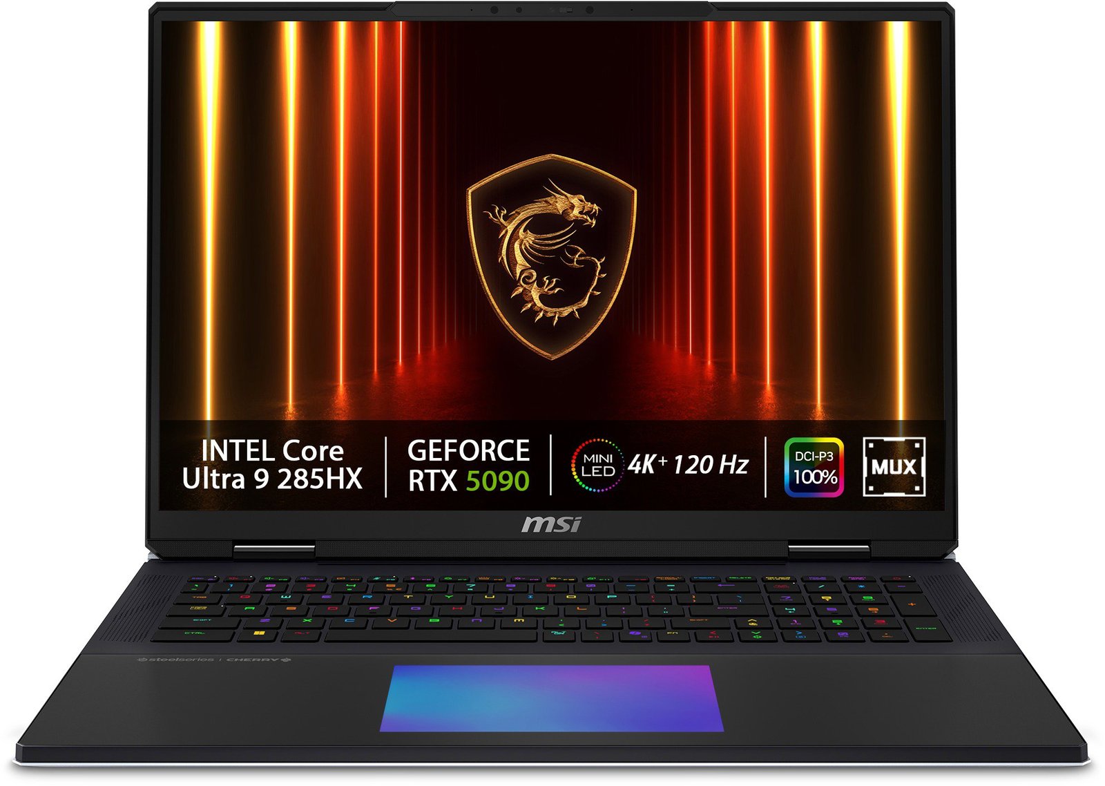 MSI Titan 18 HX AI A2XWJG-224CZ kovový