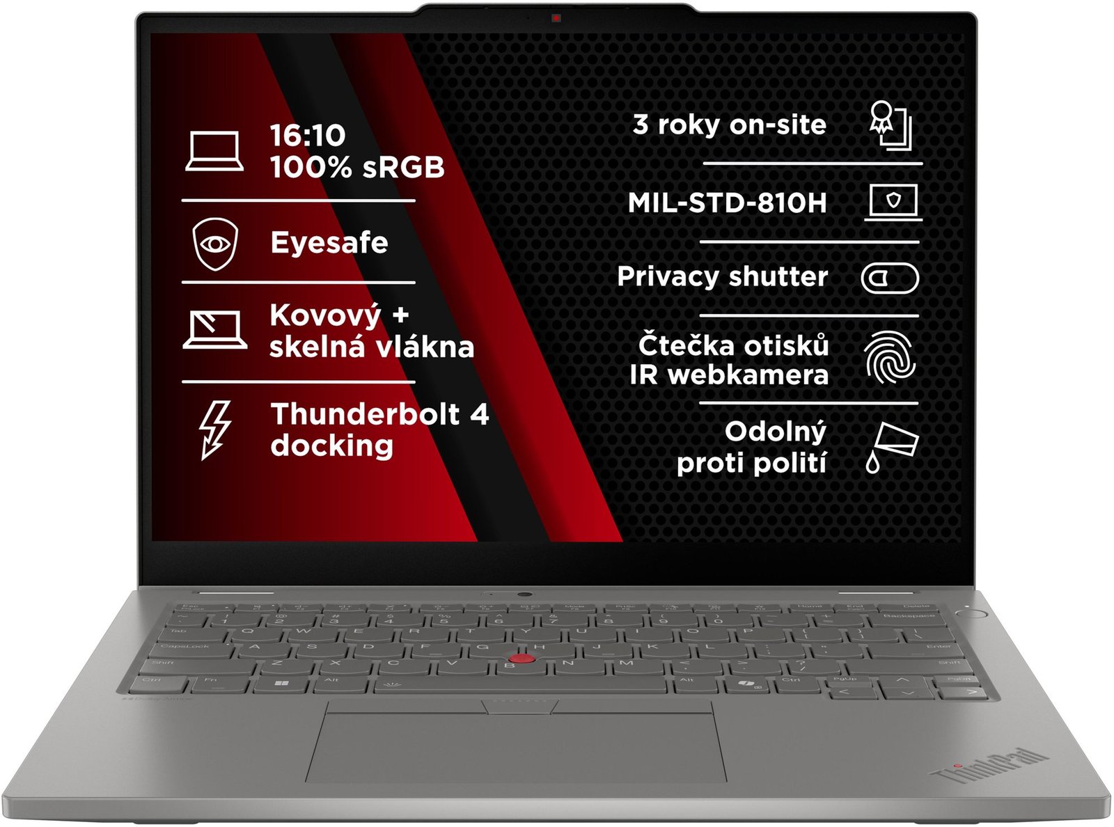 Lenovo ThinkPad L13 2-in-1 Gen 6 Grey + aktivní stylus Lenovo