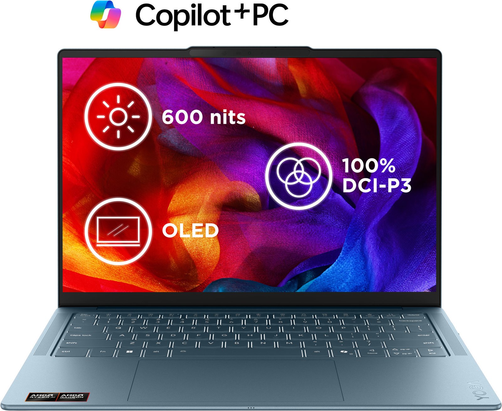 Lenovo Yoga Slim 7 14AGP11 Tidal Teal celokovový (bez adaptéru)