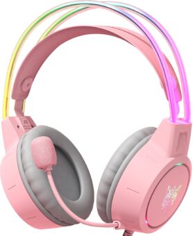 Onikuma X15 PRO Pink RGB