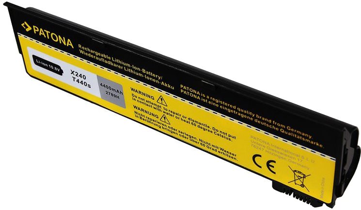 PATONA pro LENOVO ThinkPad X240 4400mAh Li-Ion 10.8V