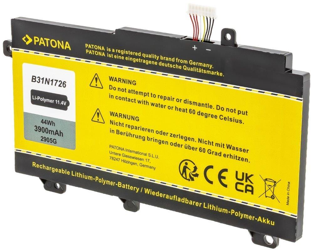 PATONA pro ASUS FX504 3900mAh Li-Pol 11,4V B31BN91