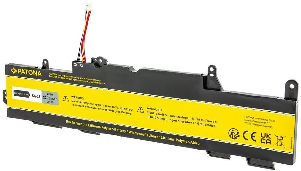 PATONA pro HP 840 G5/G6 2200mAh Li-Pol 11,55V SS03XL