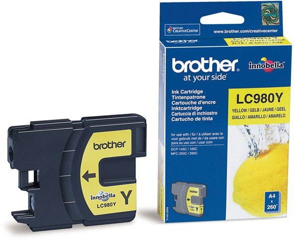 Brother LC-980Y žlutá