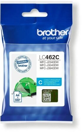 Brother LC-462C azurová