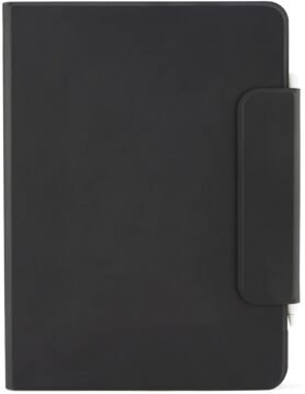 Pipetto Origami No5 Rotating Folio Case Black iPad Air 11" M2 2024/M3 2025/iPad Air 10.9"(2022/2020)