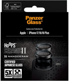 PanzerGlass Hoops Ceramic II Apple iPhone 17/16/16 Plus