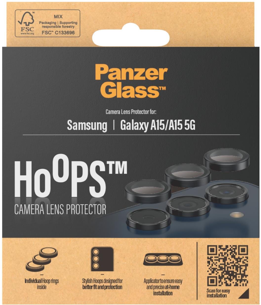 PanzerGlass HoOps Samsung Galaxy A15/A15 5G (ochrana čoček fotoaparátu)