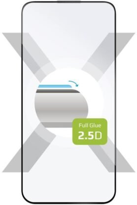 FIXED FullGlue-Cover pro Apple iPhone 15 černé