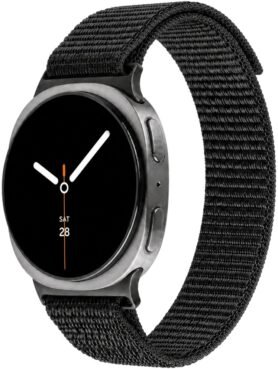 FIXED Nylon Sporty Strap pro Samsung Galaxy Watch 8 černý