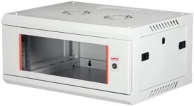 ROLINE 19'' rozvaděč 4U, závěsný, Basic Plus, š. 600, h. 450, šedý