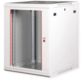 ROLINE 19'' rozvaděč 15U závěsný, Basic Plus 600 × 600 mm, šedý