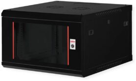 ROLINE 19'' rozvaděč 6U závěsný, Basic Plus 600 × 600 mm, černý