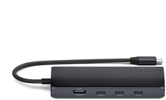 Satechi USB-C MultiPort Adaptér 8K s Ethernetem V3 - Midnight