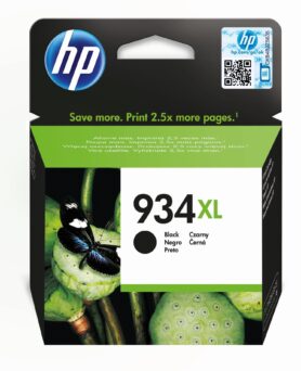 HP C2P23AE č. 934XL černá