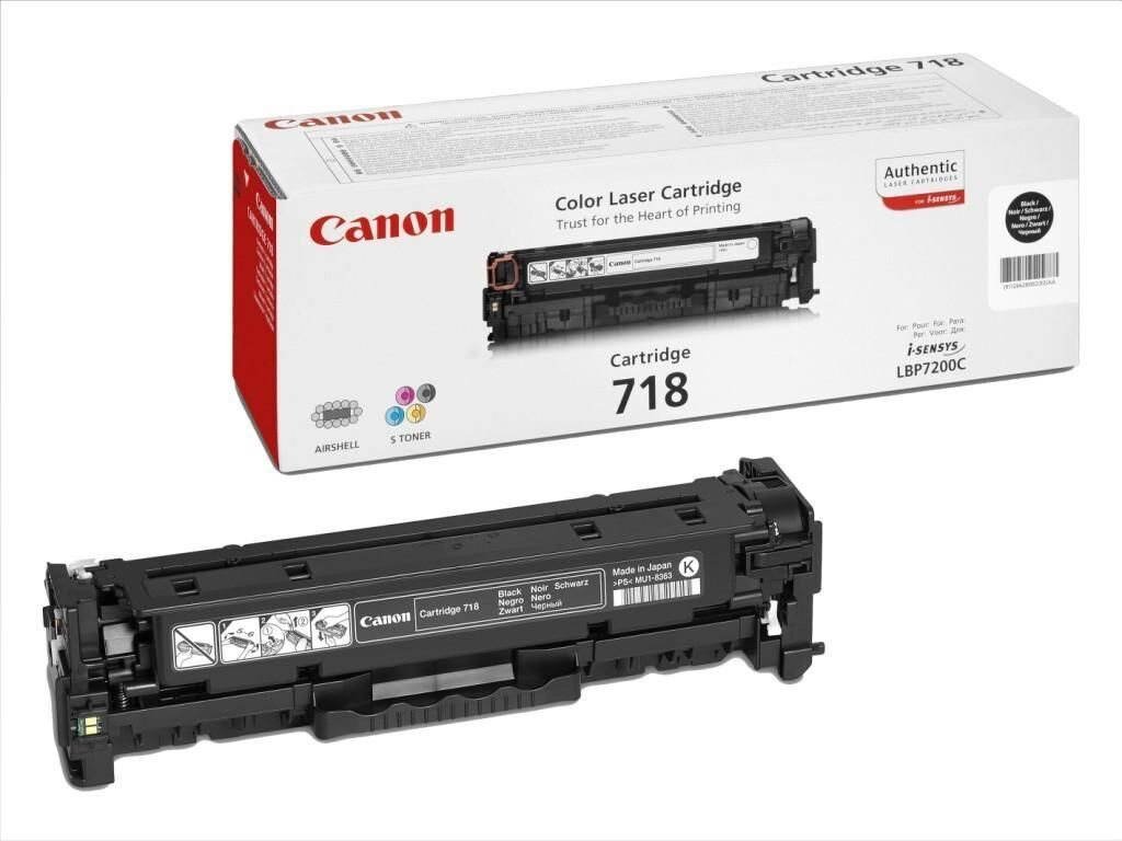 Canon CRG-718BK Dual Pack černý 2ks