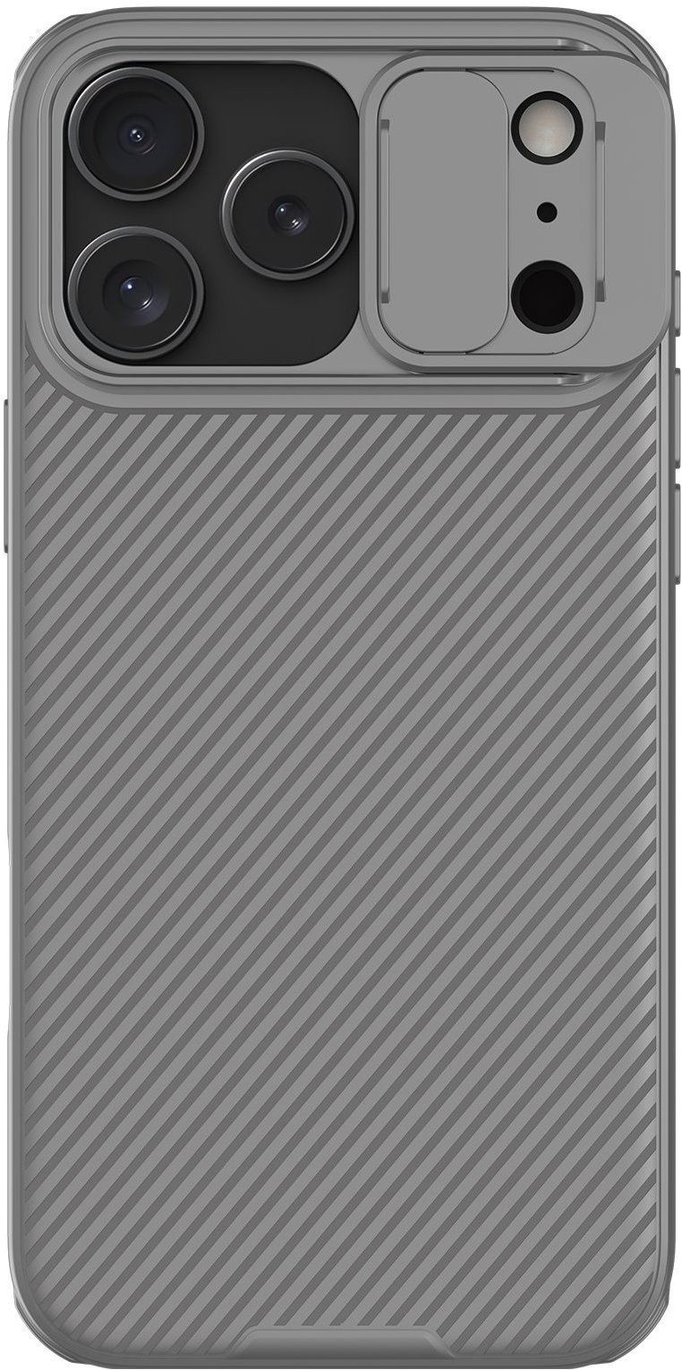 Nillkin CamShield PRO Zadní Kryt pro Apple iPhone 17 Pro Max Titanium Gray
