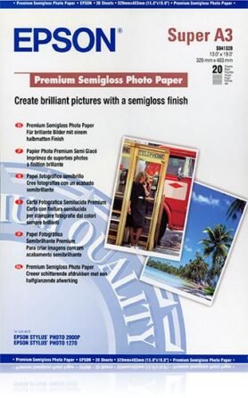 Epson Fotografický papír Premium Glossy A3 - 20 listů
