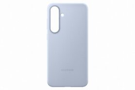 Samsung Galaxy S25+ Zadní kryt z veganské kůže Light Blue