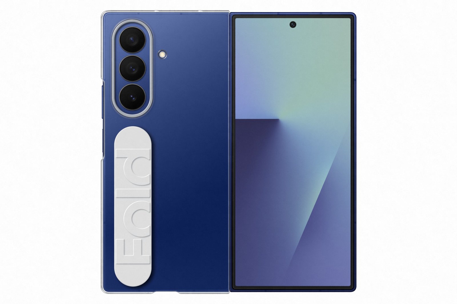 Samsung Galaxy Z Fold7 Průhledný kryt s poutkem Transparent