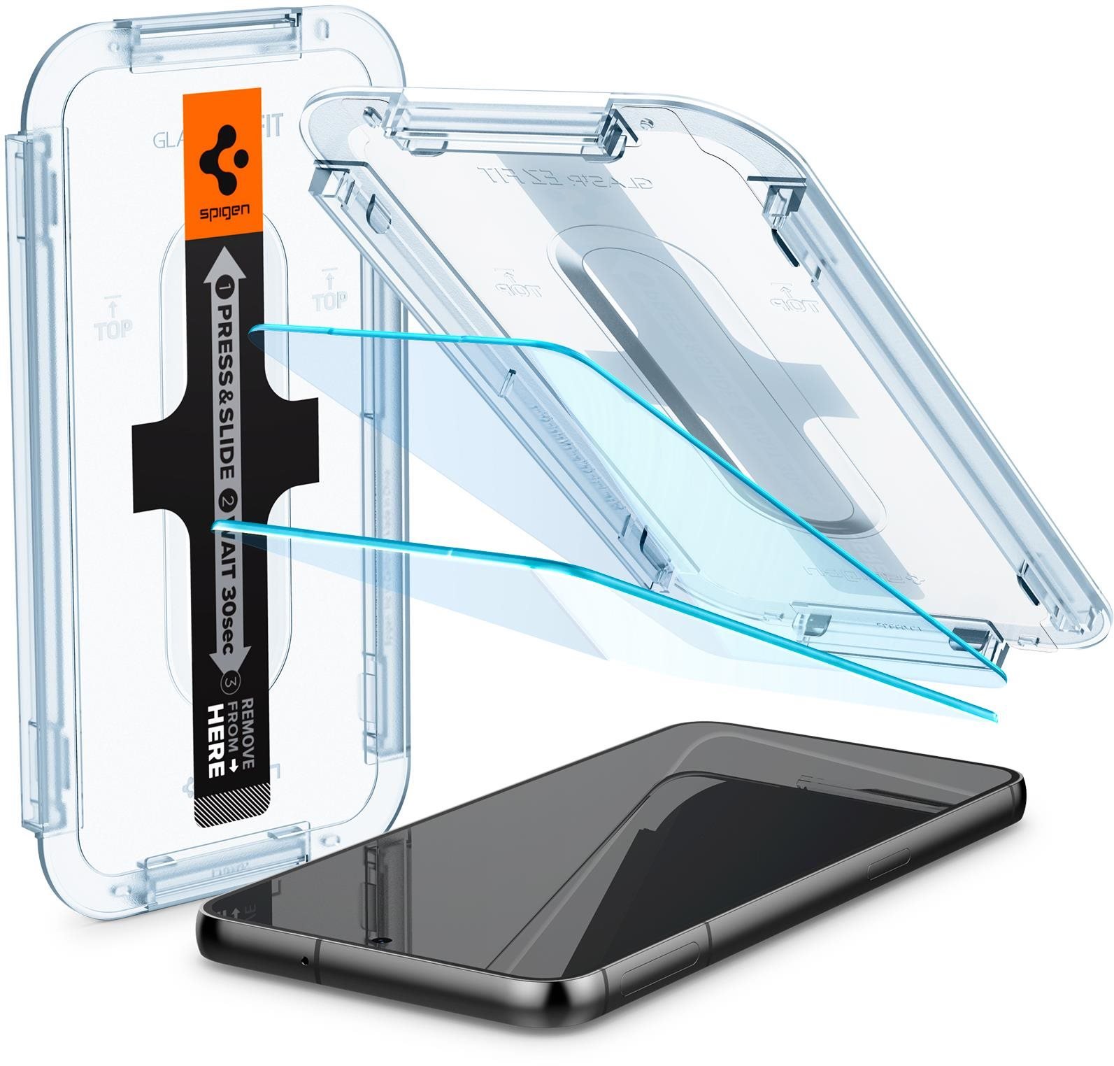 Spigen Glass EZ Fit 2 Pack Samsung Galaxy S23+