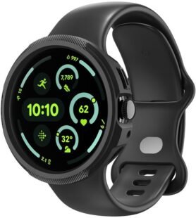 Spigen Liquid Air V2 Google Pixel Watch 4 45mm Matte Black