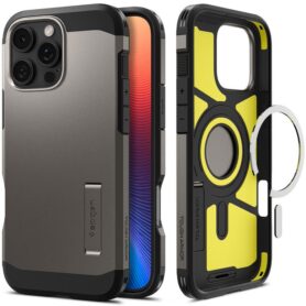 Spigen Tough Armor MagSafe Gunmetal iPhone 16 Pro Max
