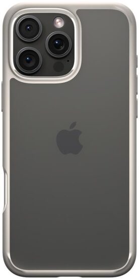 Spigen Ultra Hybrid Natural Titanium iPhone 16 Pro
