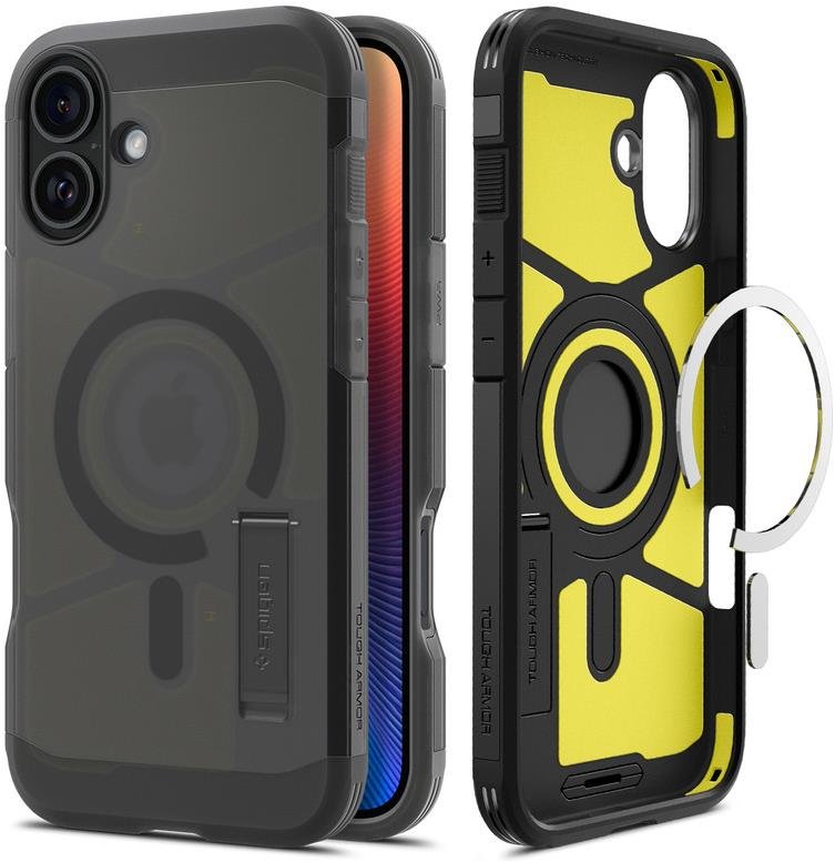 Spigen Tough Armor MagSafe Frost Black iPhone 16