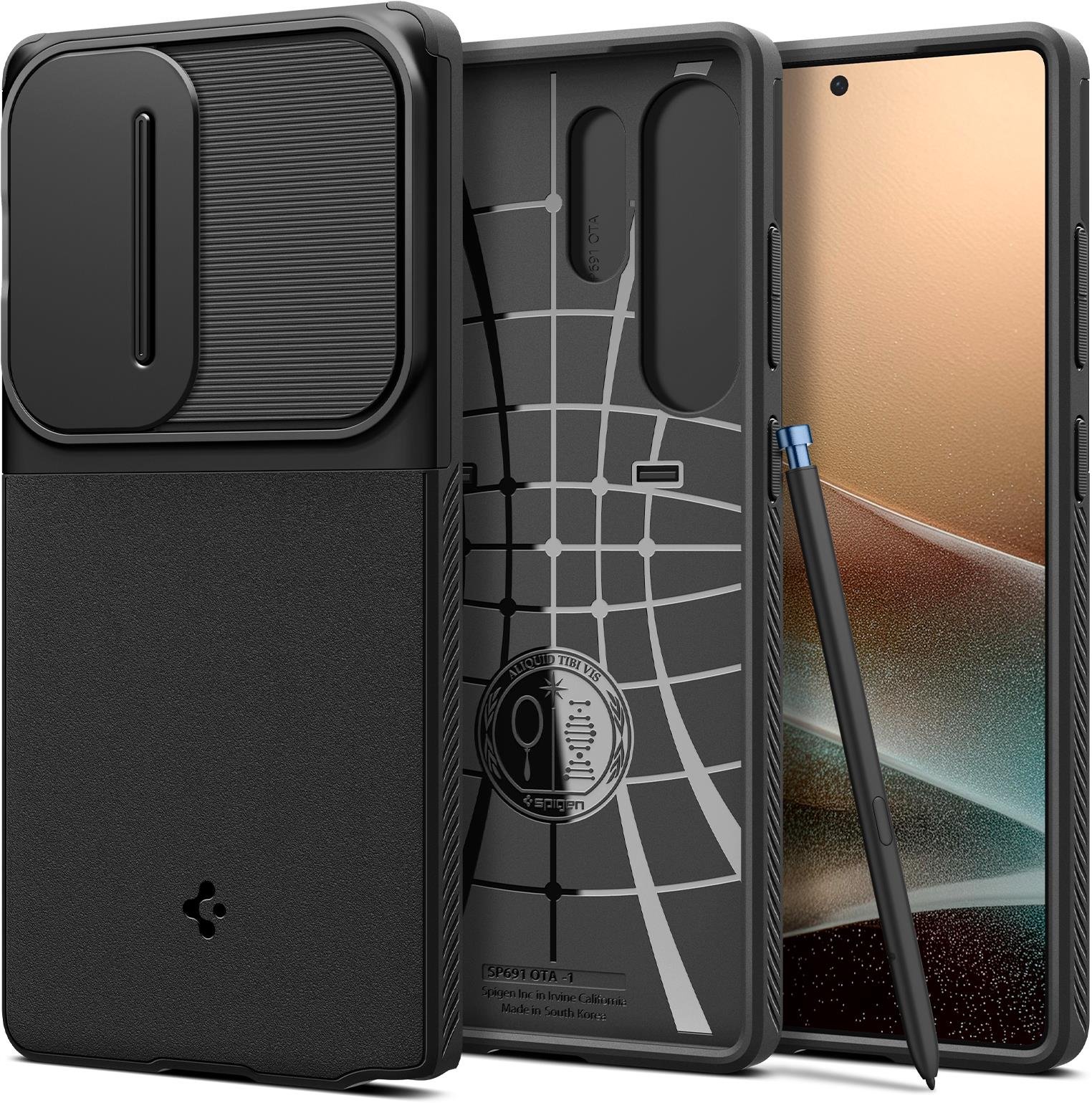 Spigen Optik Armor Black Samsung Galaxy S25 Ultra