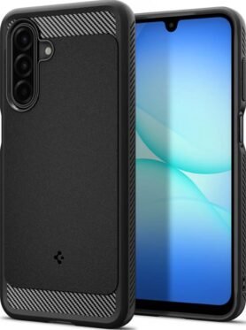 Spigen Rugged Armor Matte Black Samsung Galaxy A17/ A17 5G