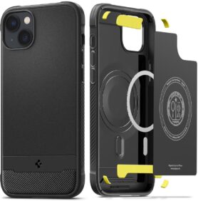 Spigen Rugged Armor MagSafe Matte Black iPhone 14