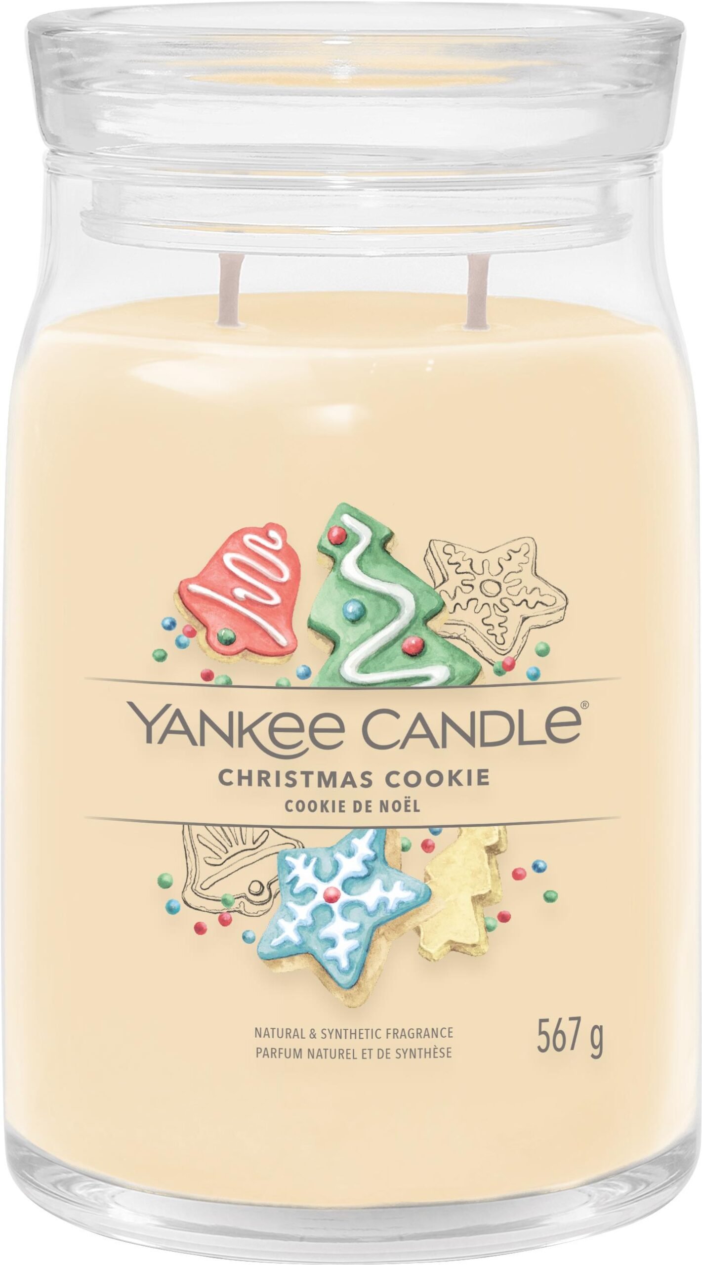YANKEE CANDLE Signature 2 knoty Christmas Cookie 567 g