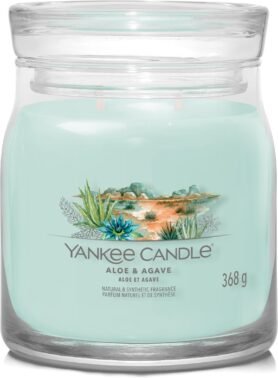 YANKEE CANDLE Signature dva knoty Aloe & Agave 368 g
