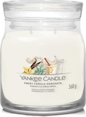 YANKEE CANDLE Signature dva knoty Sweet Vanilla Horchata 368 g