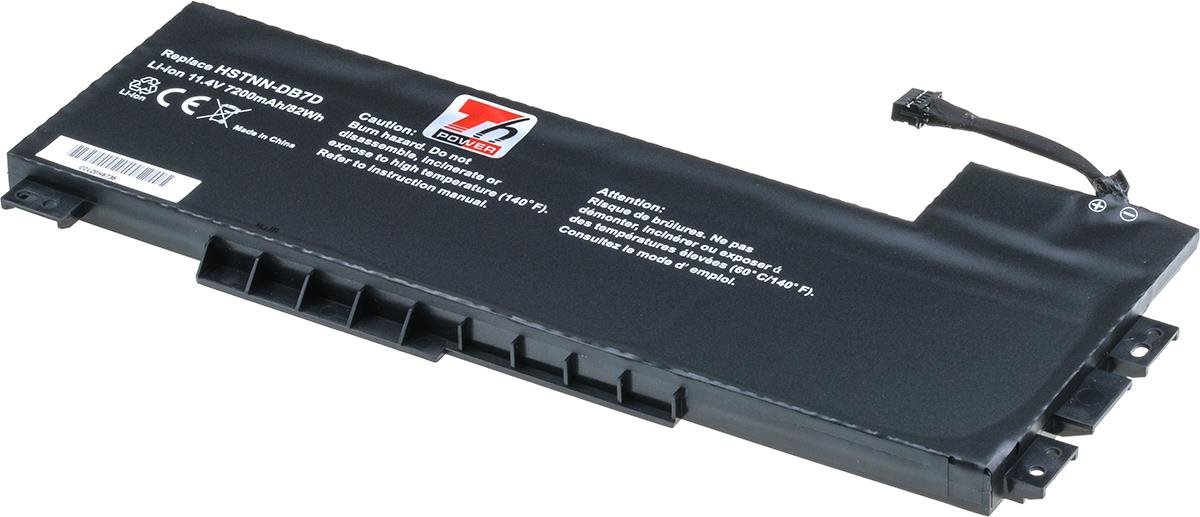 T6 Power pro notebook Hewlett Packard VV09XL, Li-Ion, 11,4 V, 7200 mAh (82 Wh), černá