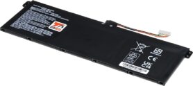 T6 Power pro Acer TravelMate P2 P215-52, Li-Ion, 11,25 V, 4470 mAh (50 Wh), černá