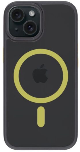Tactical MagForce Hyperstealth 2.0 Kryt pro iPhone 15 Black/Yellow