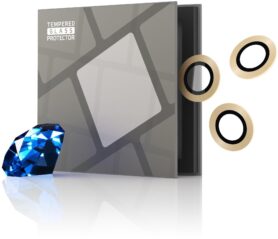 Tempered Glass Protector safírové pro kameru iPhone 12 Pro Max, zlatá