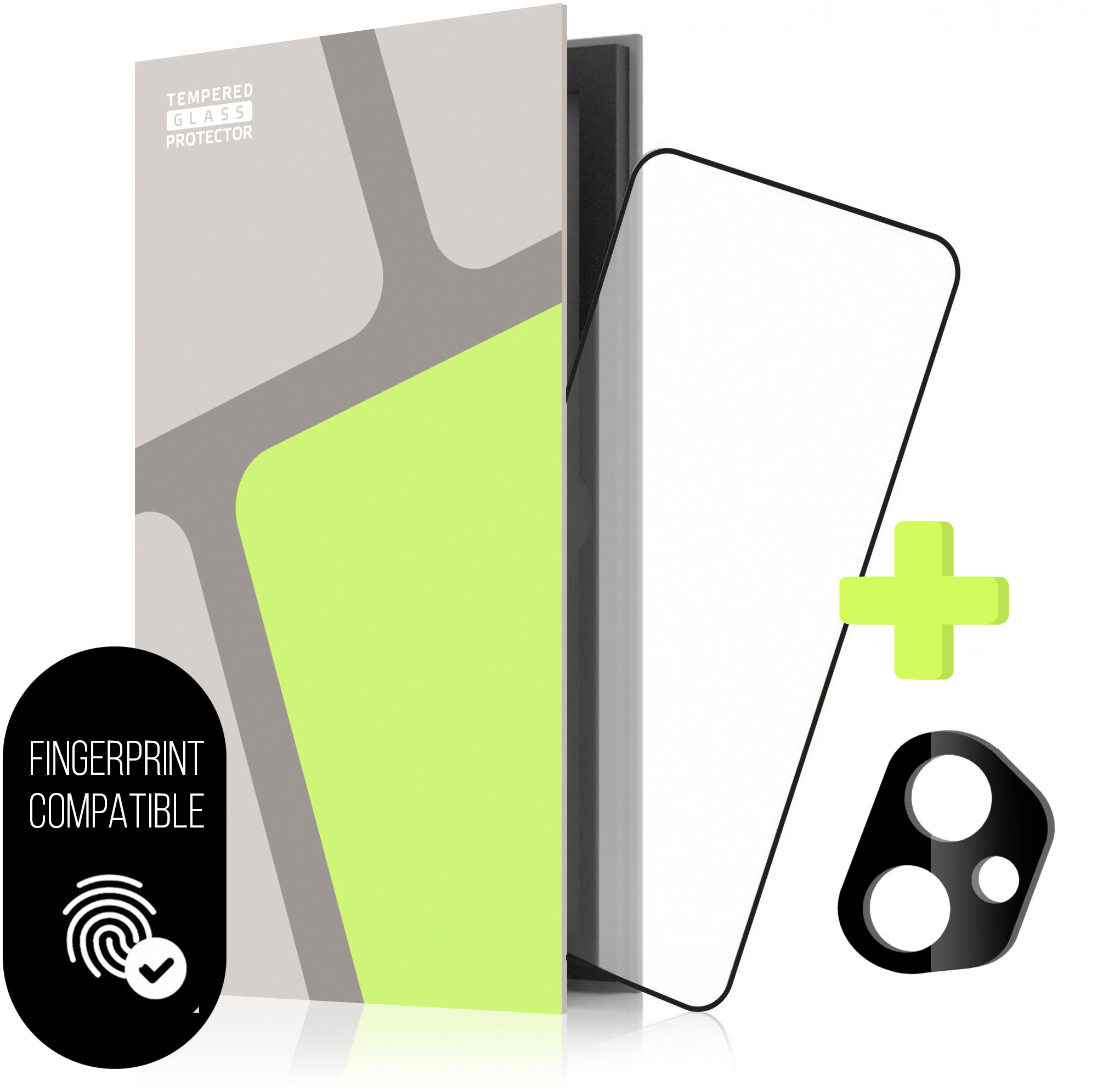 Tempered Glass Protector pro Honor 400 + sklo na kameru (kompatibilní s pouzdrem a čtečkou)