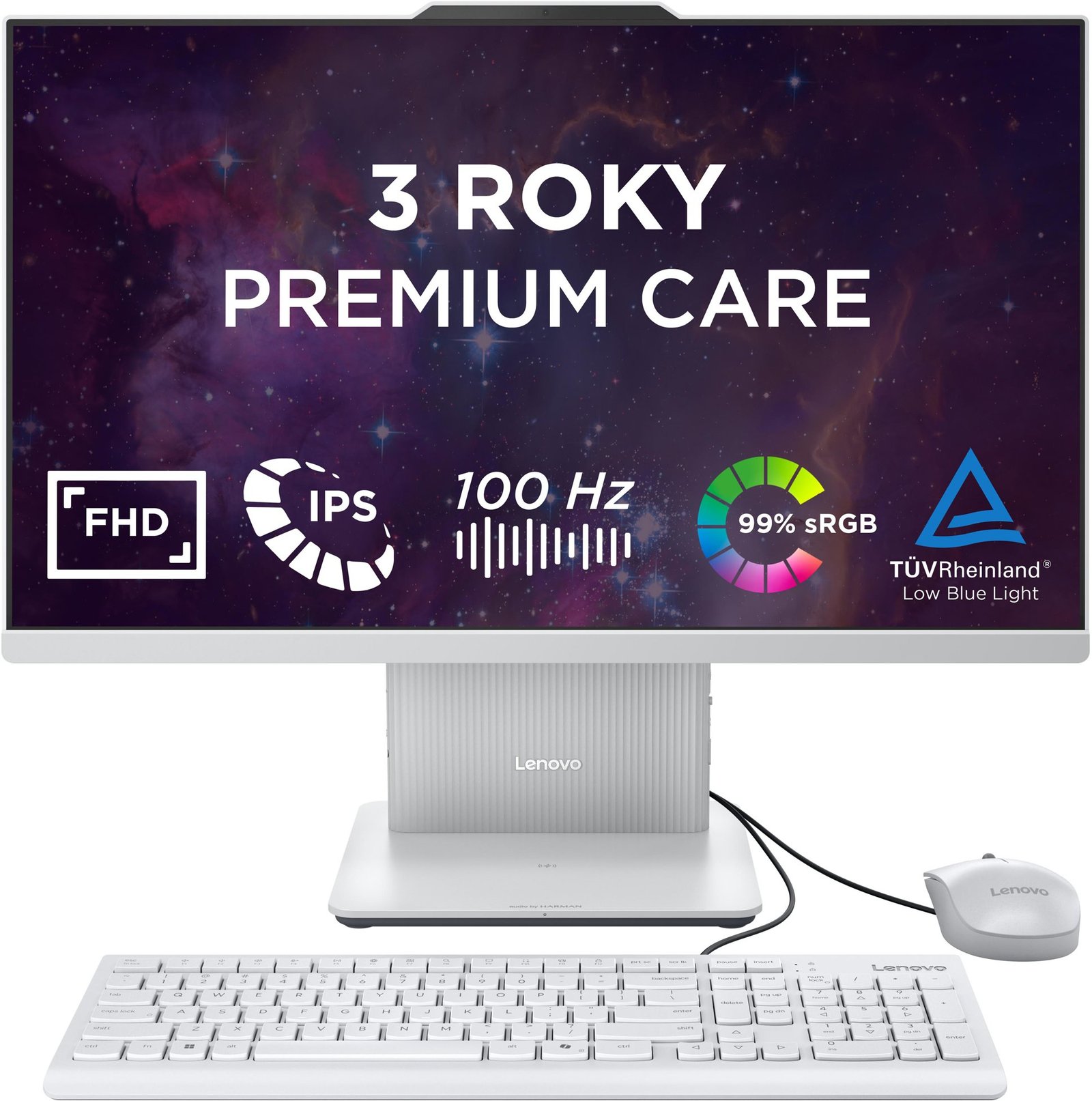 Lenovo IdeaCentre AIO 24AKP10 Cloud Grey