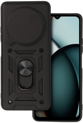 TopQ Ultra odolný Armor Lens pro Xiaomi Redmi A4 černý
